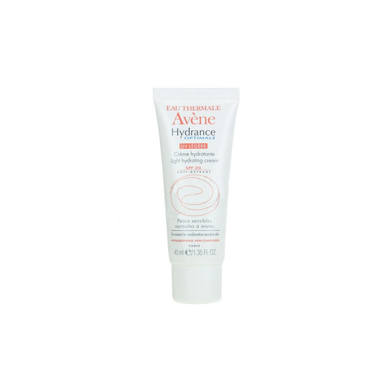 Avène Hydrance OPTIMALE UV Légère Crème Hydratante SPF20. Tube 40ml Avène Hydrance OPTIMALE UV Légère Crème Hydratante SPF20. Tube 40ml