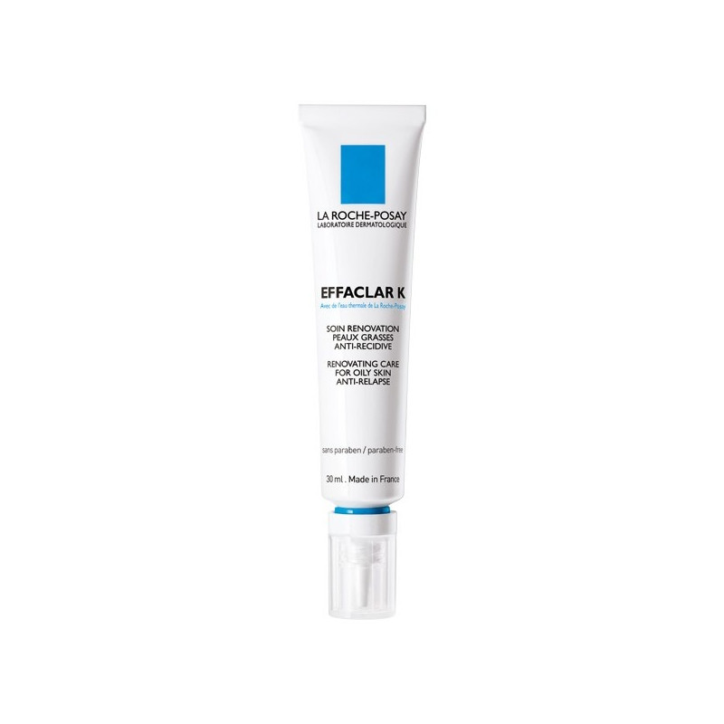 La Roche-Posay Effaclar K Soin rénovation Anti-Recidive peau grasse. Tube 30ML La Roche-Posay Effaclar K Soin rénovation Anti-Recidive peau grasse. Tube 30ML