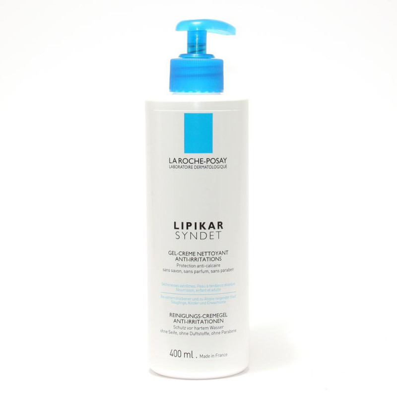 La Roche Posay Lipikar Syndet Gel-crème Nettoyant anti-irritations. Tube 400ML La Roche Posay Lipikar Syndet Gel-crème Nettoyant anti-irritations. Tube 400ML