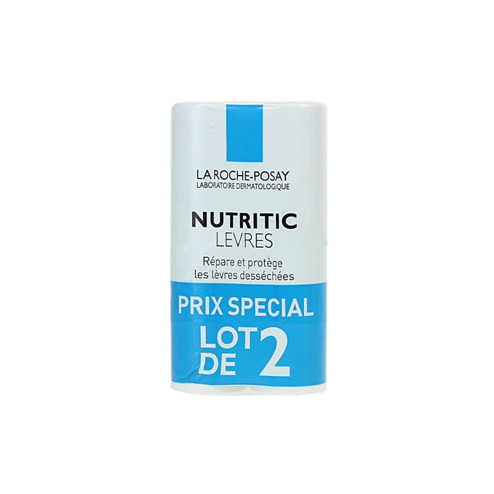 La Roche Posay Nutritic Lèvres - Lot 2 sticks 4,7ML