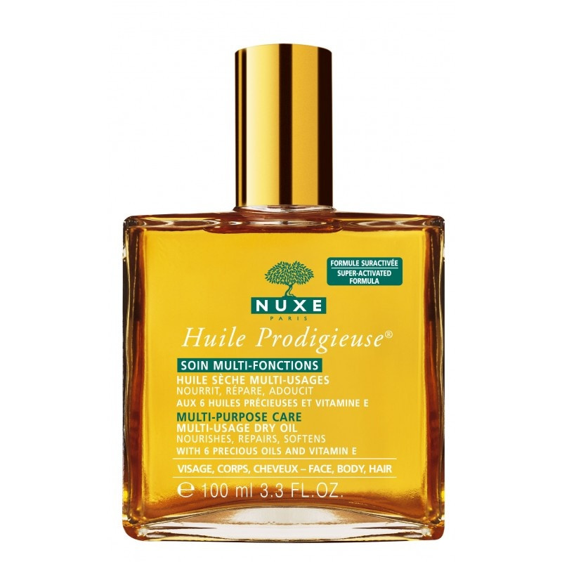 Nuxe Huile prodigieuse multi fonctions - Visage, corps et cheveux. Vaporisateur de 100ML Nuxe Huile prodigieuse multi fonctions - Visage, corps et cheveux. Vaporisateur de 100ML