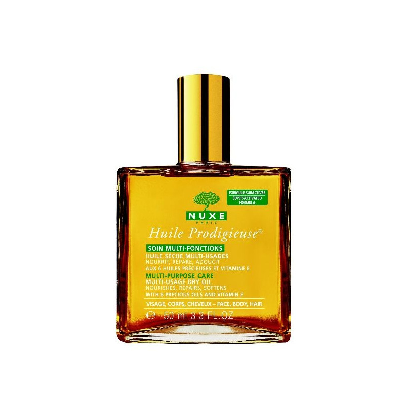 Nuxe Huile prodigieuse multi fonctions - Visage, corps et cheveux. Flacon 50ML Nuxe Huile prodigieuse multi fonctions - Visage, corps et cheveux. Flacon 50ML