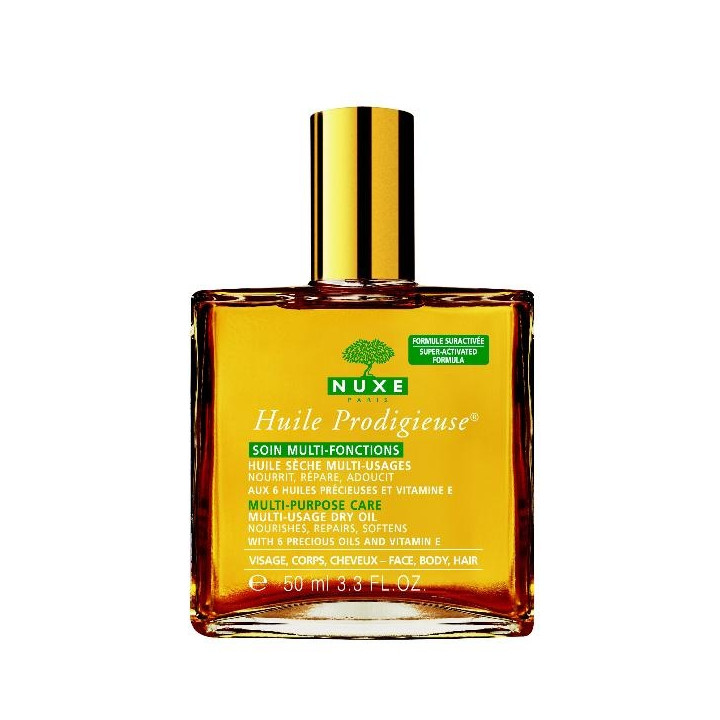Nuxe Huile prodigieuse multi fonctions - Face, body and hair. Bottle 50ML