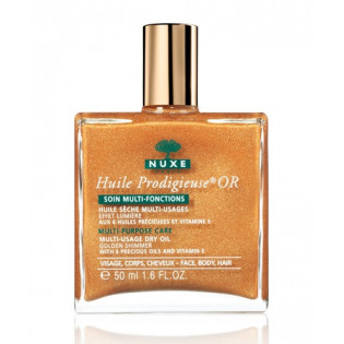 Nuxe Huile prodigieuse OR multi-usage. Bottle of 50ML