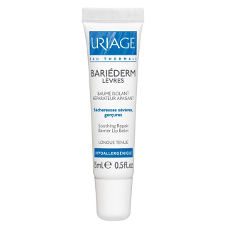 Uriage Bariederm Lèvres Baume isolant réparateur apaisant. Tube de 15ML