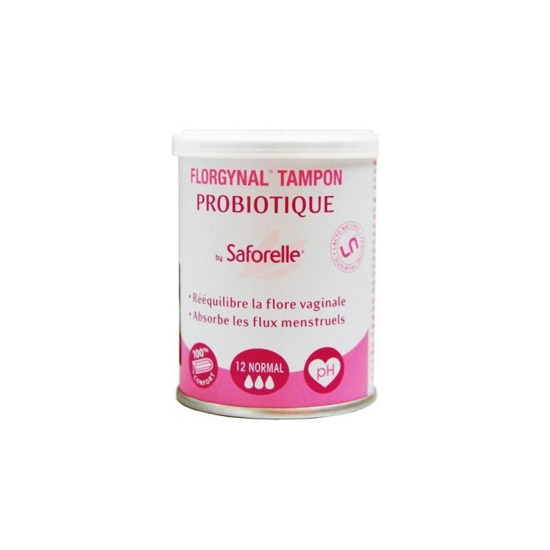 Iprad Saforelle Probiotic Florgynal Tampons x12 Normal Flow