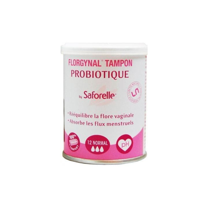 Iprad Saforelle Probiotique Florgynal Tampons x12 Flux normal