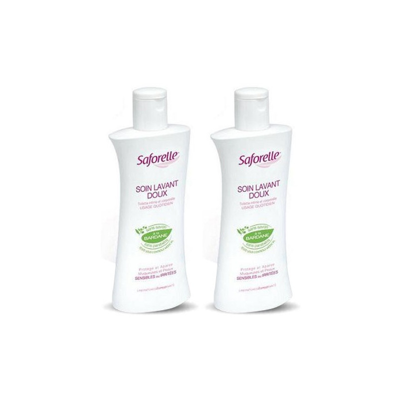 Iprad Saforelle Soin Lavant Doux Toilette Intime. Offre spéciale Flacons 2x500ML