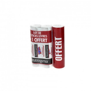 Neutrogena Lip Stick Set of 2 + 1 Free 3x4,8G