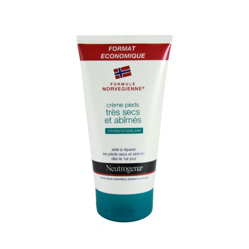 Neutrogena Crème Pieds très secs & abimés. Tube 150ML Neutrogena Crème Pieds très secs & abimés. Tube 150ML